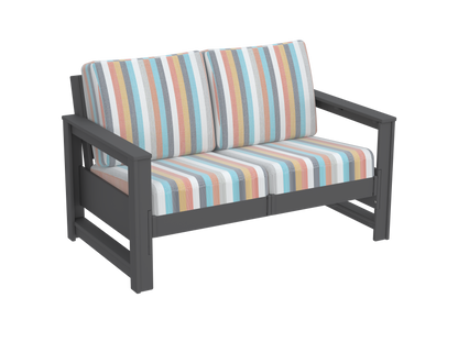 Modern Outdoor Loveseat
