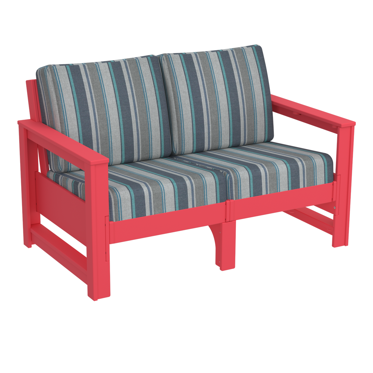 Modern Outdoor Loveseat