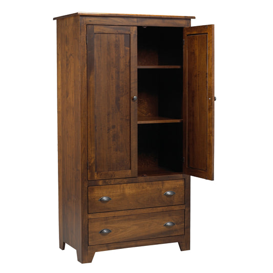 Lakeview  Plain Top Armoire 36"W