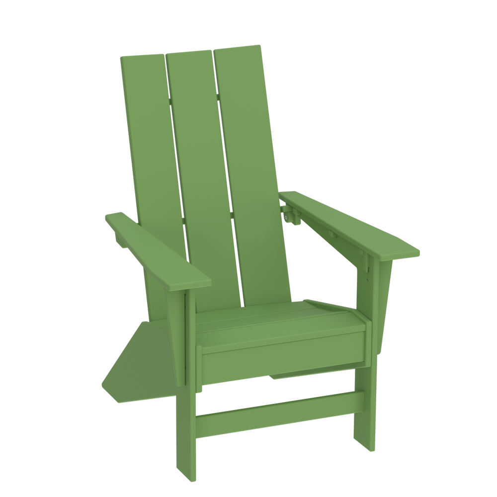 Modern Outdoor Muskoka Chair — Kiwi Green
