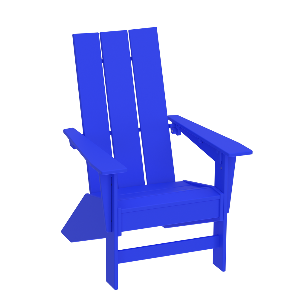 Modern Outdoor Muskoka Chair — Royal Blue