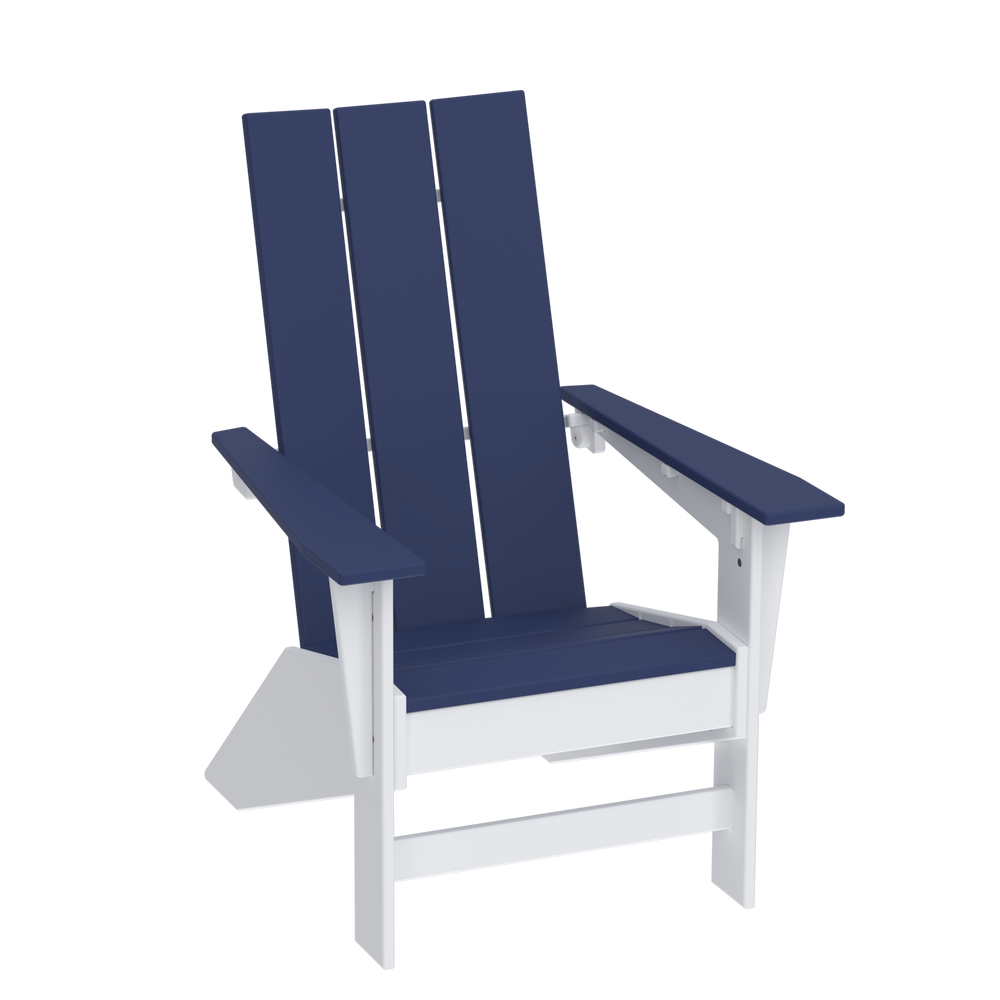 Modern Outdoor Muskoka Chair — Two Tone