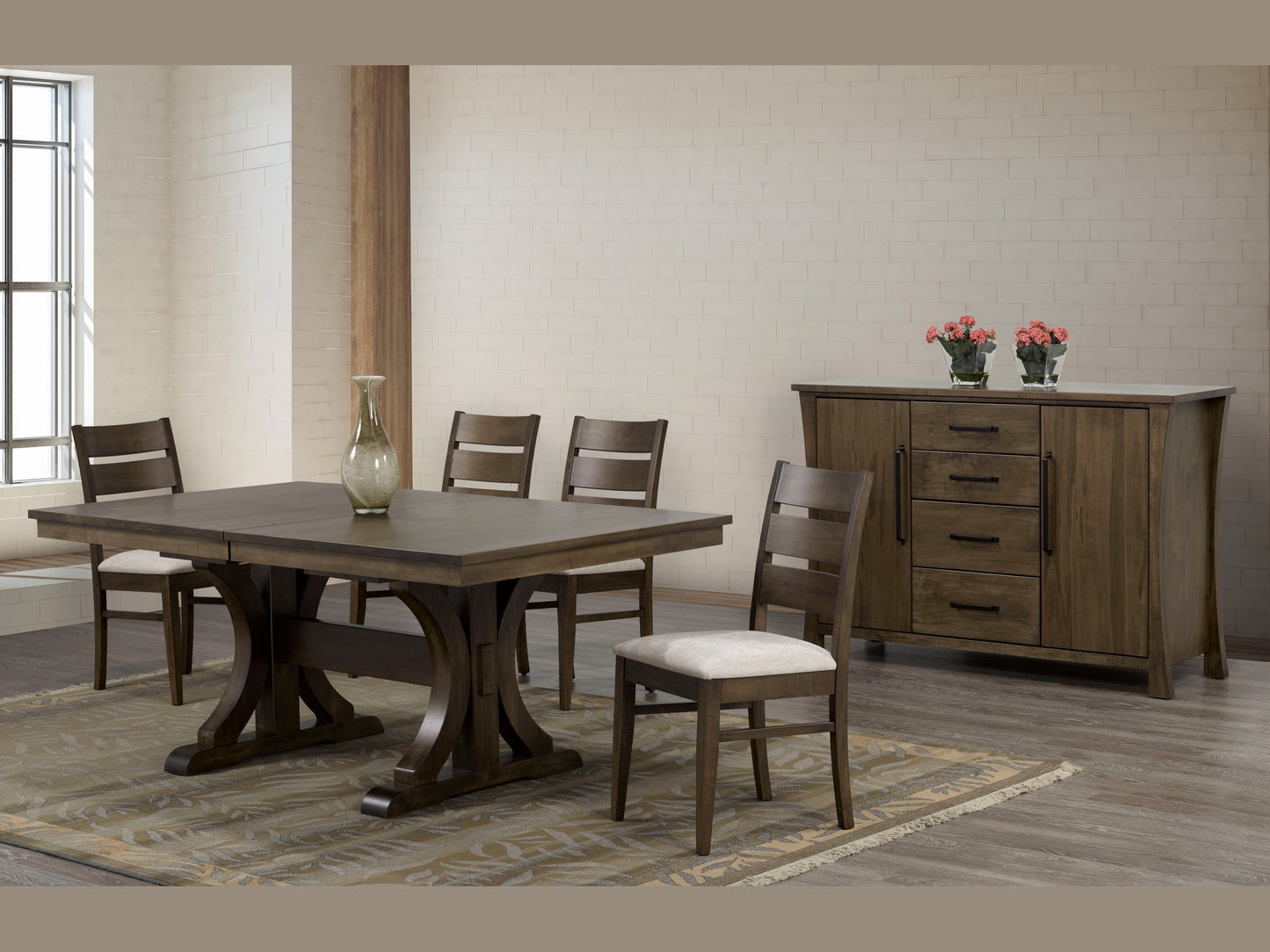 Monkton 42" x 72" x 1" solid top