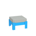 Modern Outdoor Ottoman