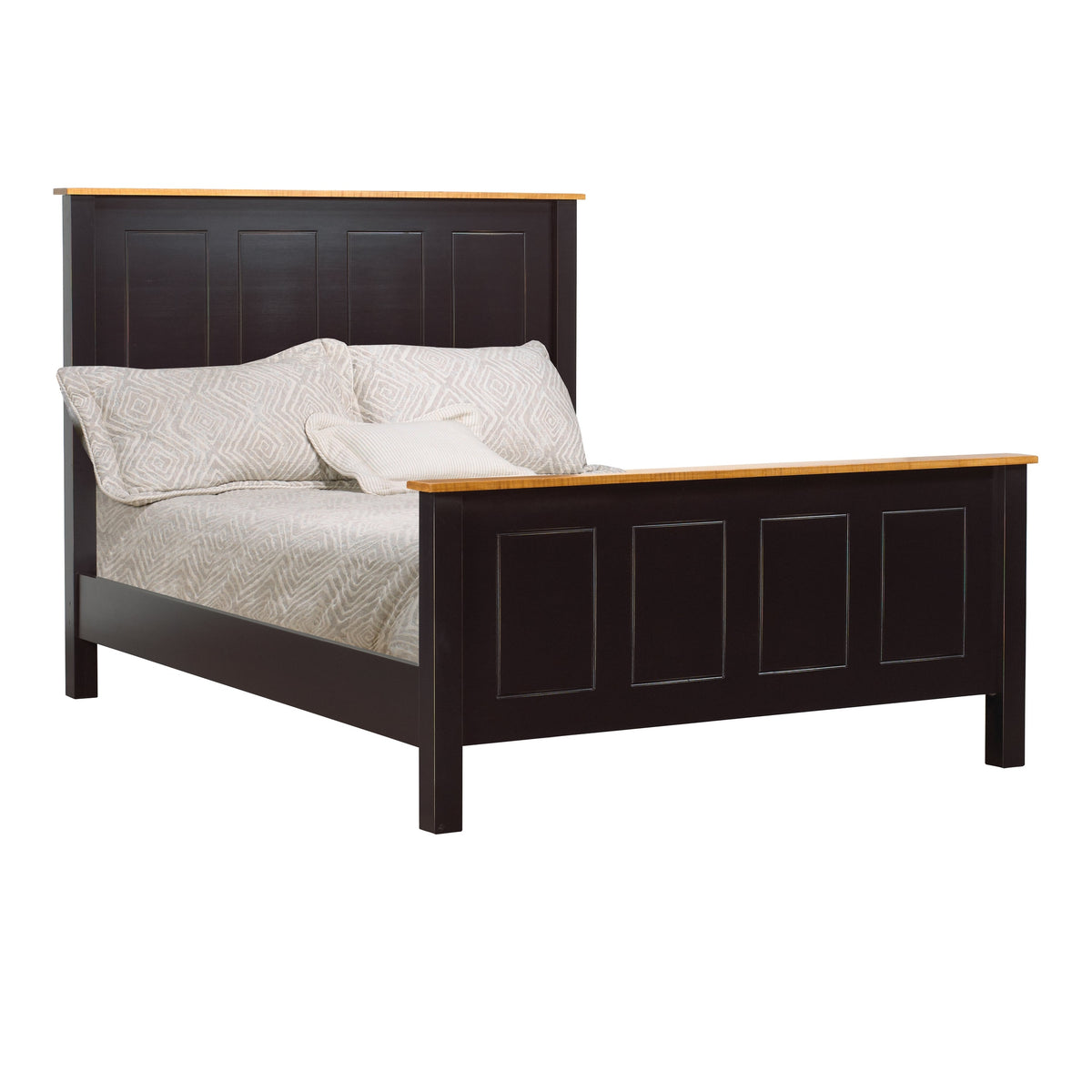 Rustic Queen Panel Bed