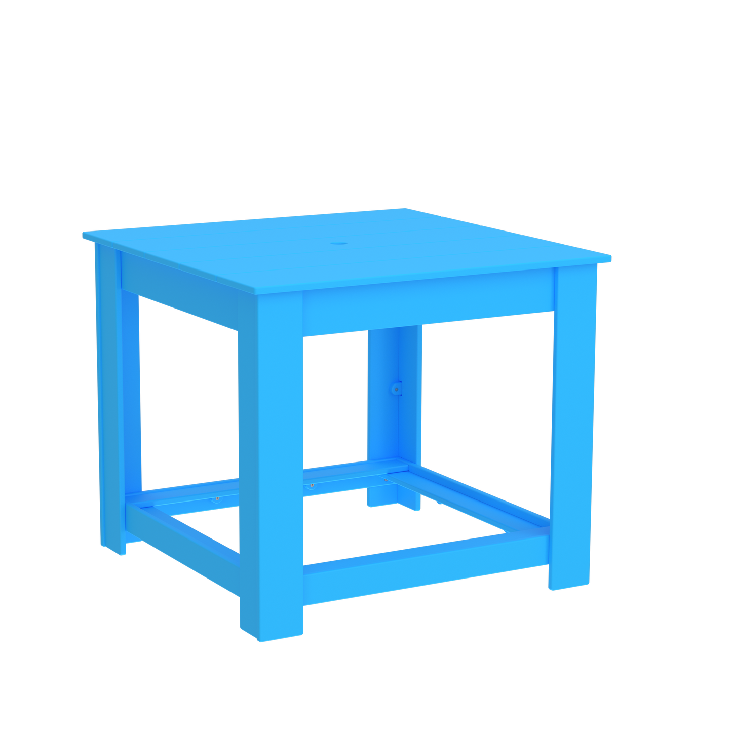 Modern Outdoor Square Pub Table 42"Wx42"Dx36"H