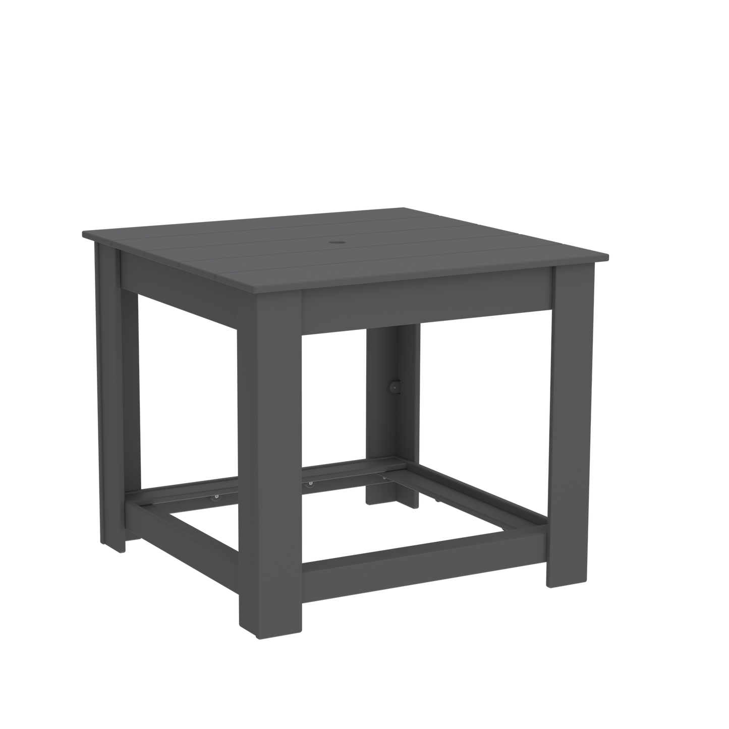 Modern Outdoor Square Pub Table 42"Wx42"Dx36"H