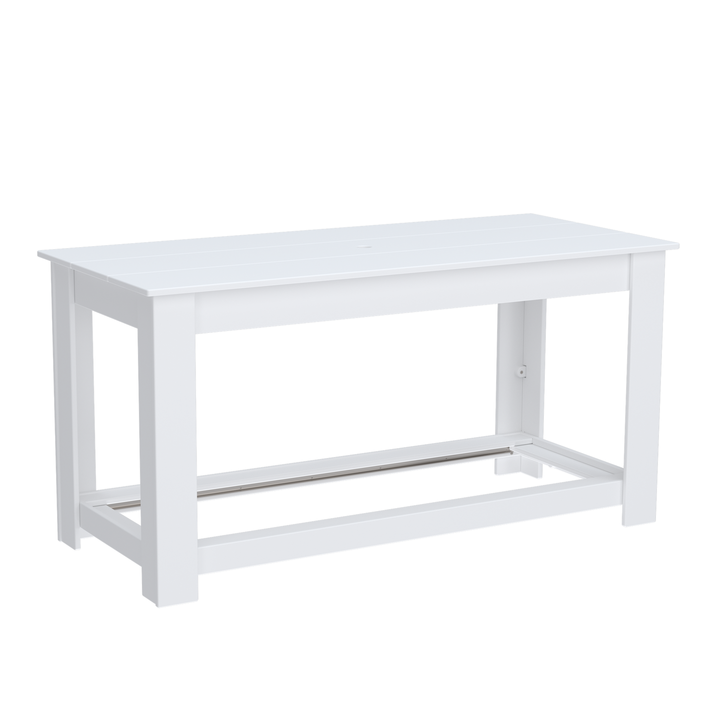 Modern Outdoor Pub Table 72"Wx32"Dx36"H