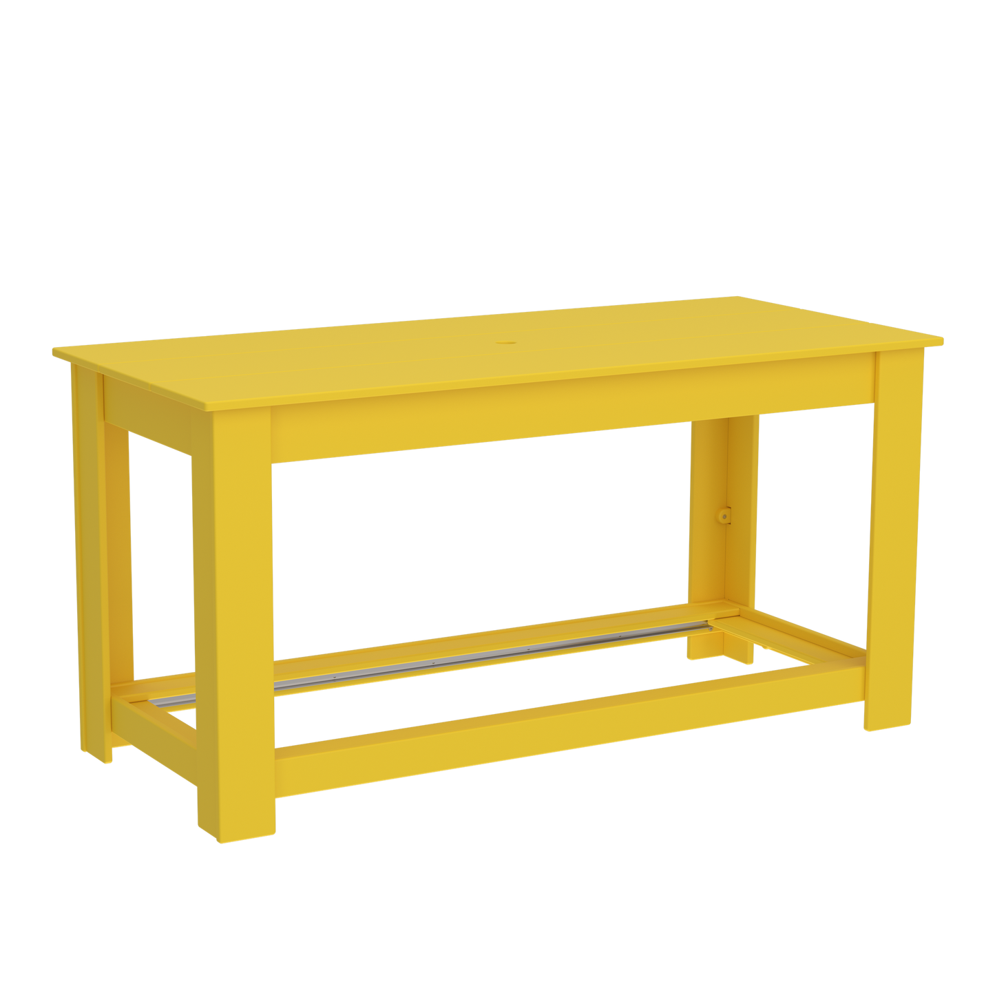 Modern Outdoor Pub Table 72"Wx32"Dx36"H