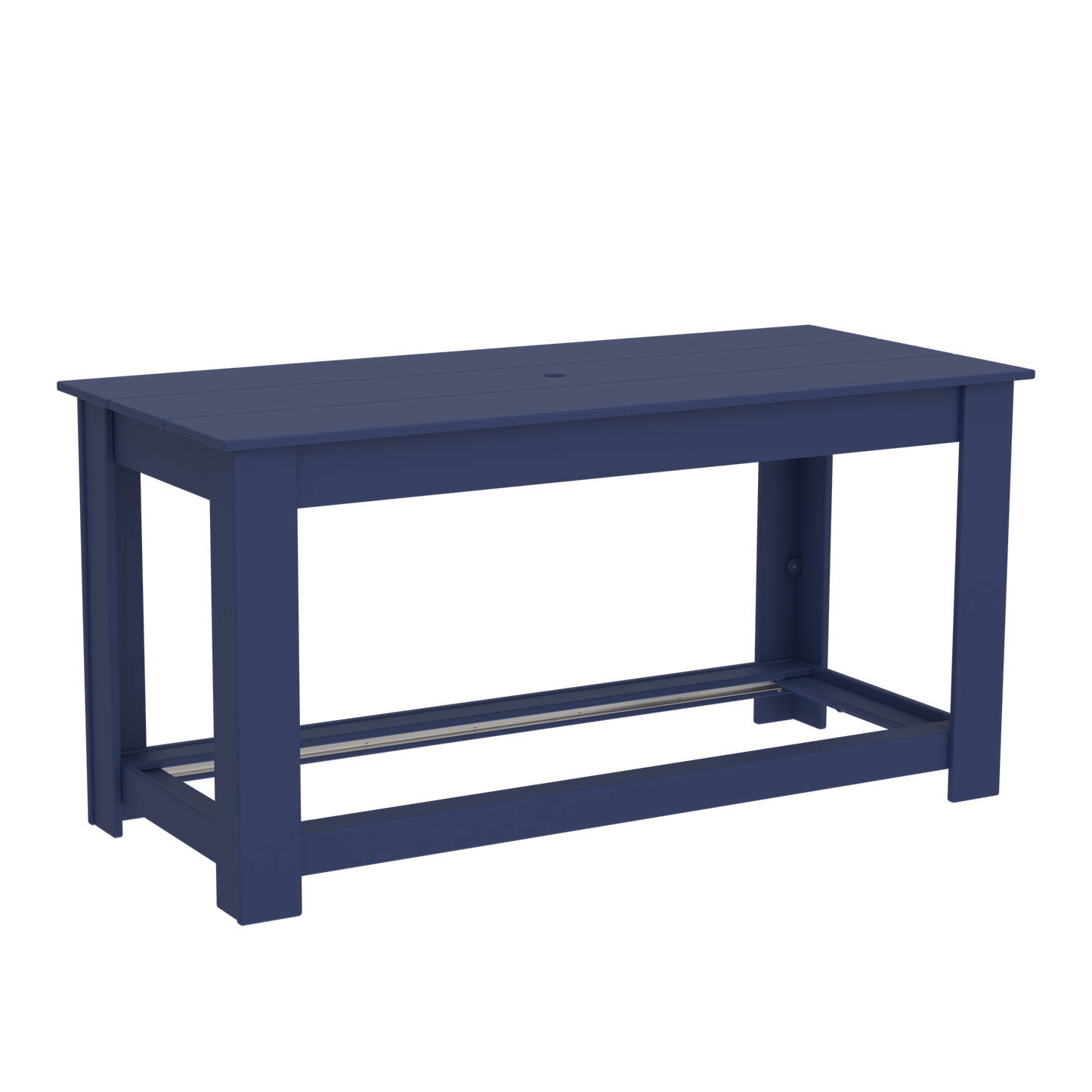 Modern Outdoor Pub Table 72"Wx32"Dx36"H