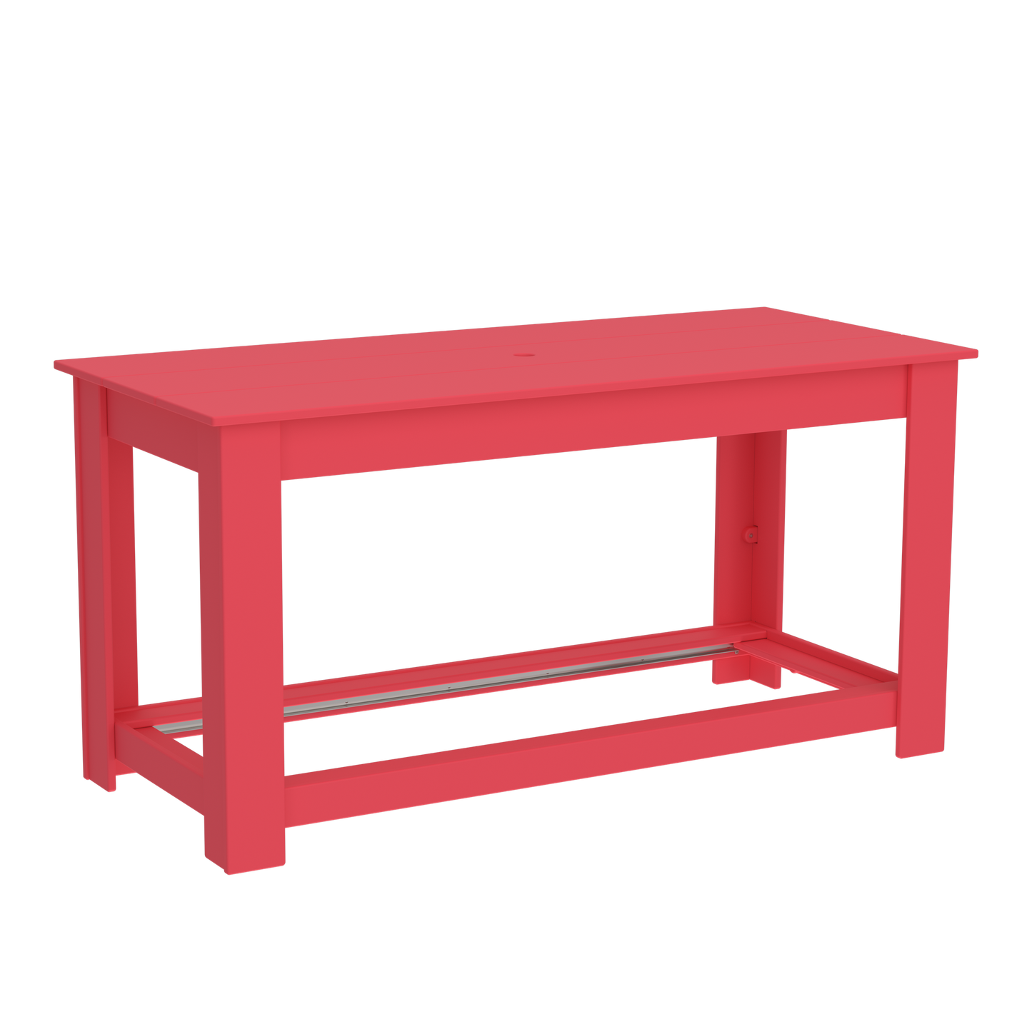 Modern Outdoor Pub Table 72"Wx32"Dx36"H