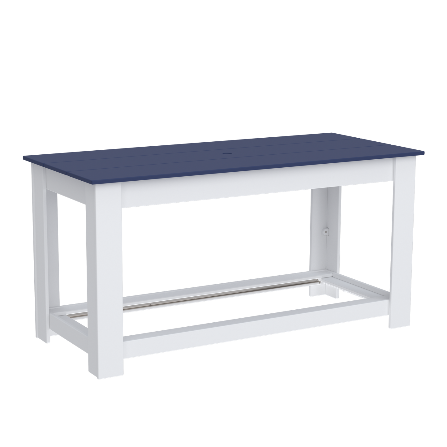 Modern Outdoor Pub Table 72"Wx32"Dx36"H