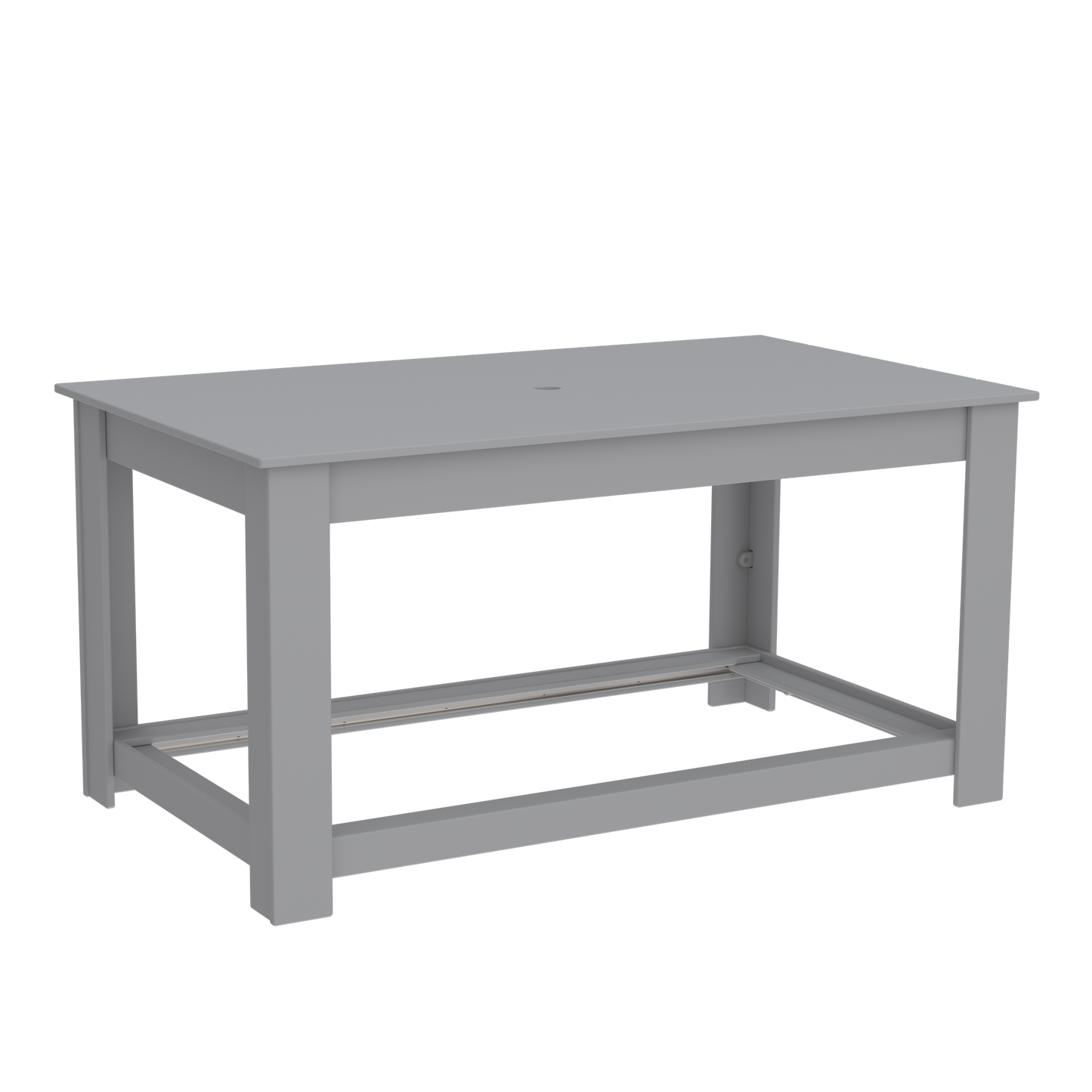 Modern Outdoor Pub Table 72"Wx42"Dx36"H