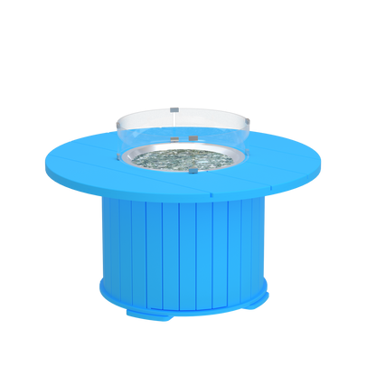 Modern Outdoor Round Fire Table