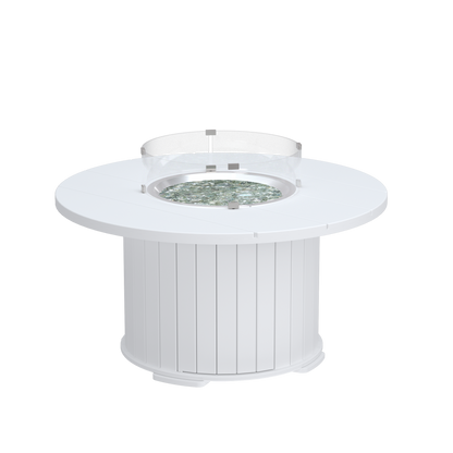 Modern Outdoor Round Fire Table