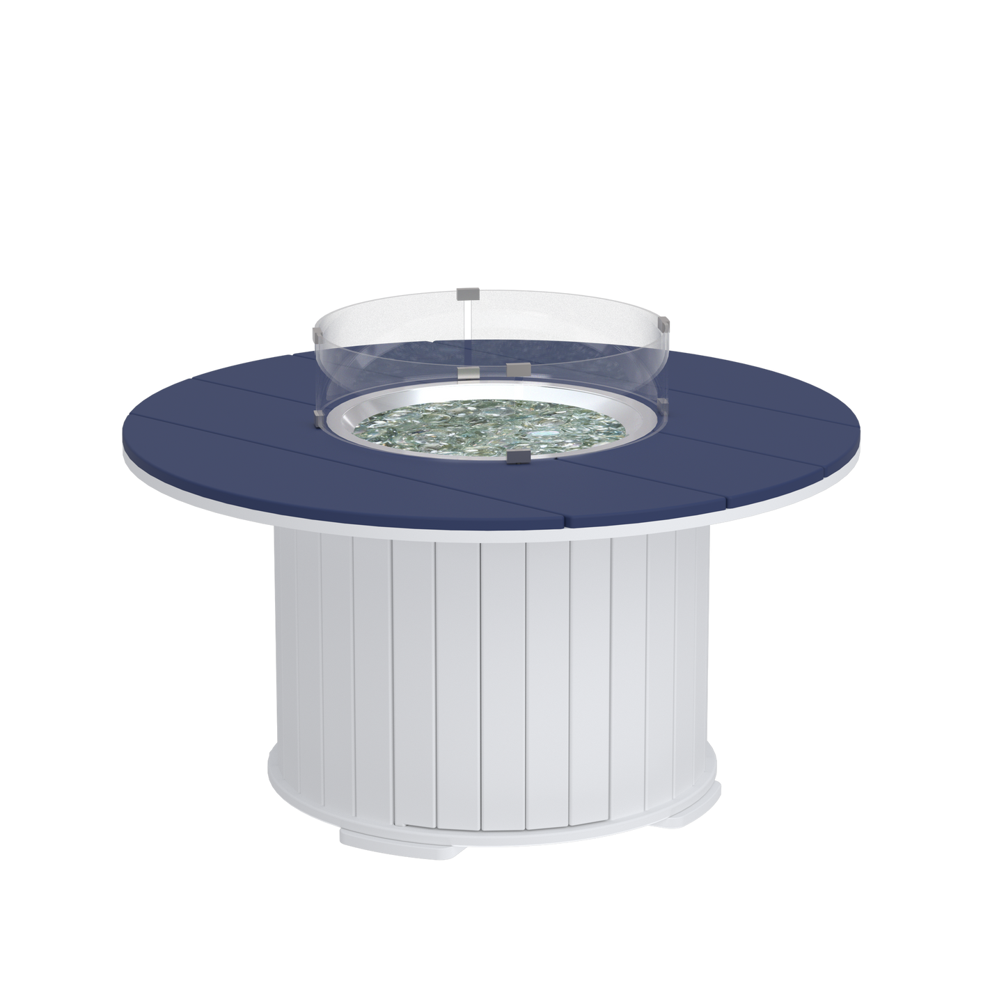 Modern Outdoor Round Fire Table