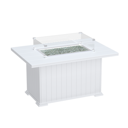 Modern Outdoor Rectangle Fire Table