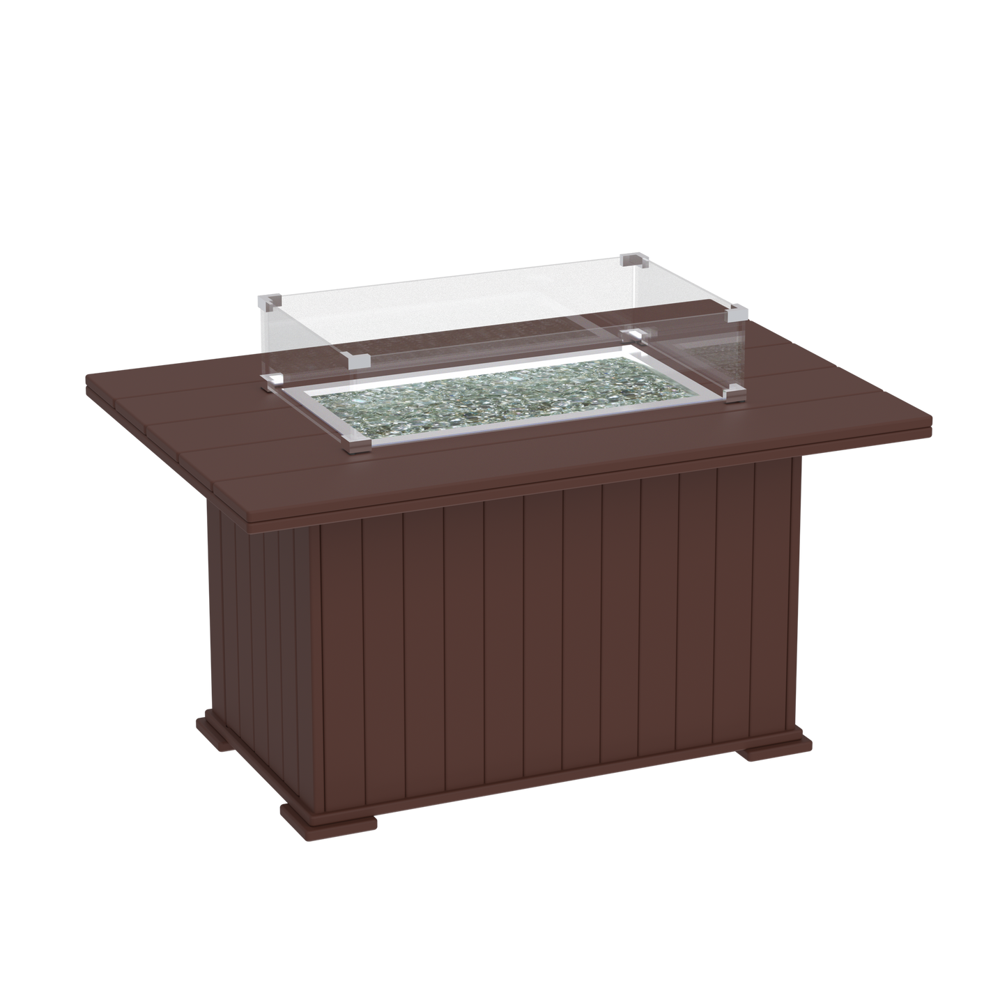 Modern Outdoor Rectangle Fire Table