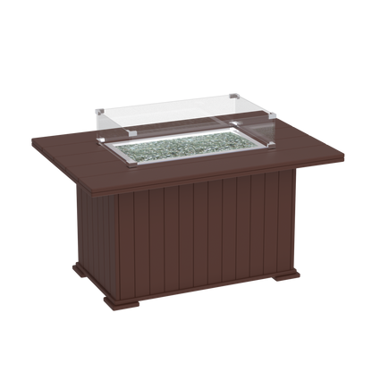 Modern Outdoor Rectangle Fire Table