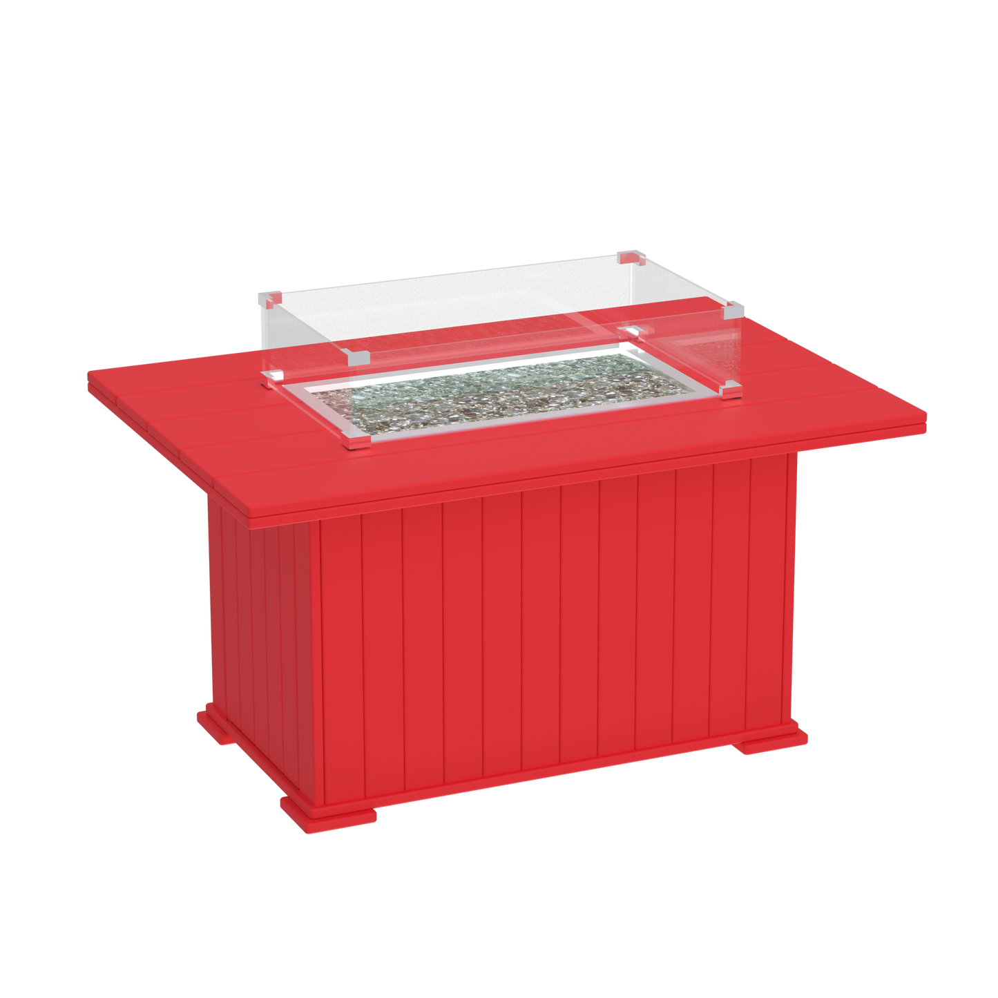 Modern Outdoor Rectangle Fire Table