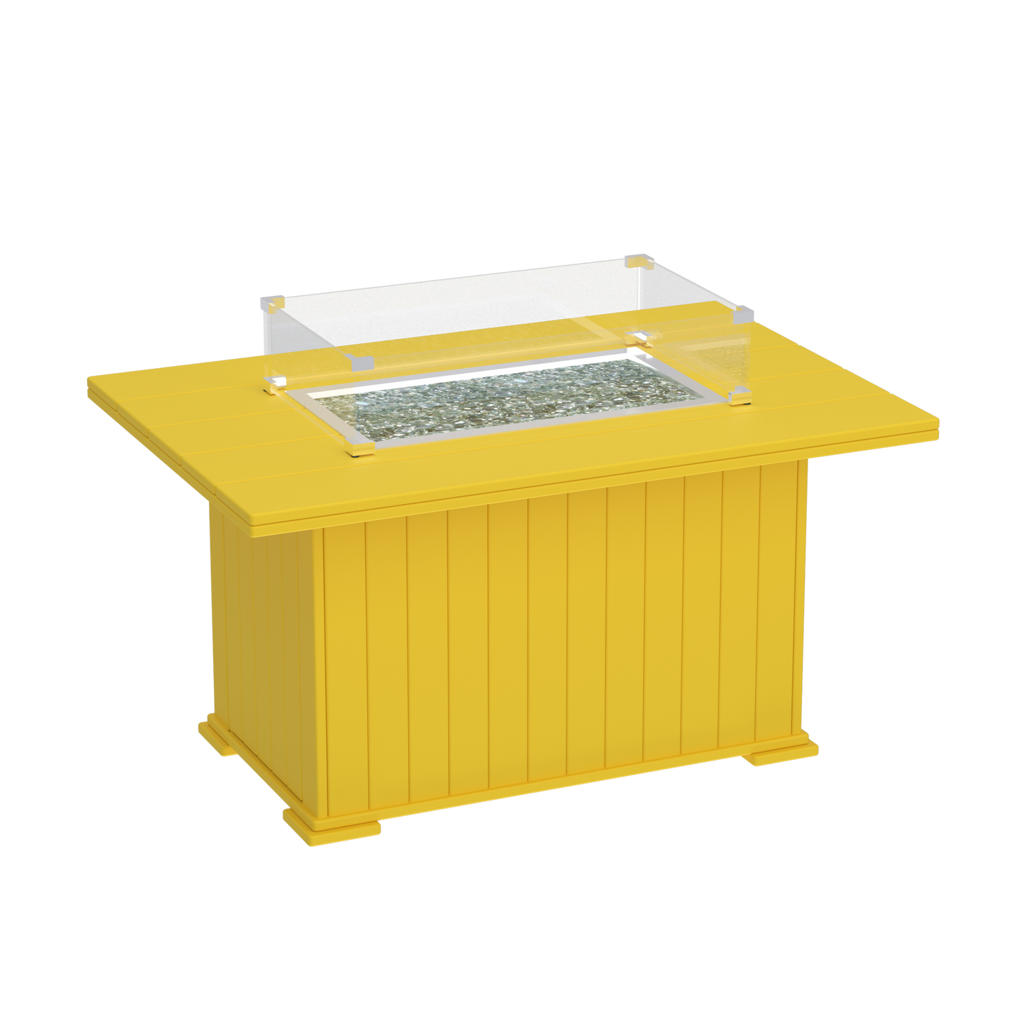 Modern Outdoor Rectangle Fire Table