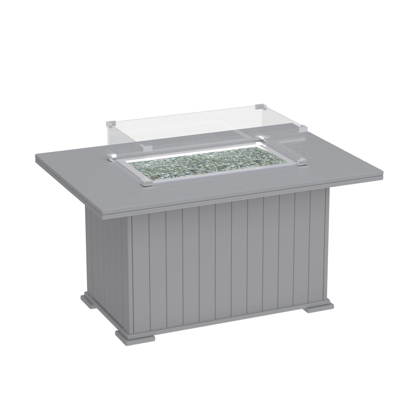 Modern Outdoor Rectangle Fire Table