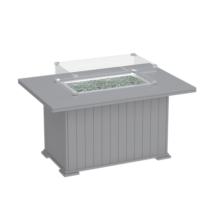 Modern Outdoor Rectangle Fire Table