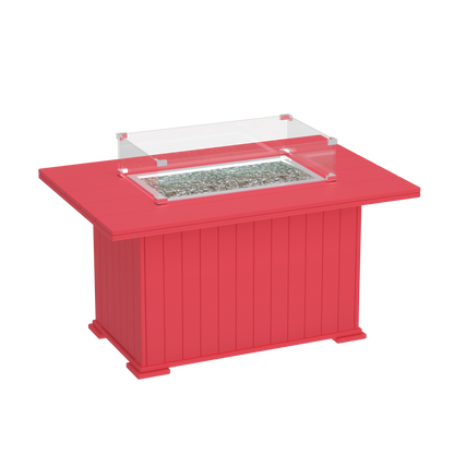 Modern Outdoor Rectangle Fire Table