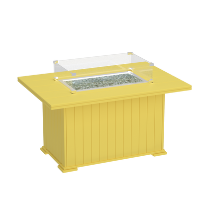 Modern Outdoor Rectangle Fire Table