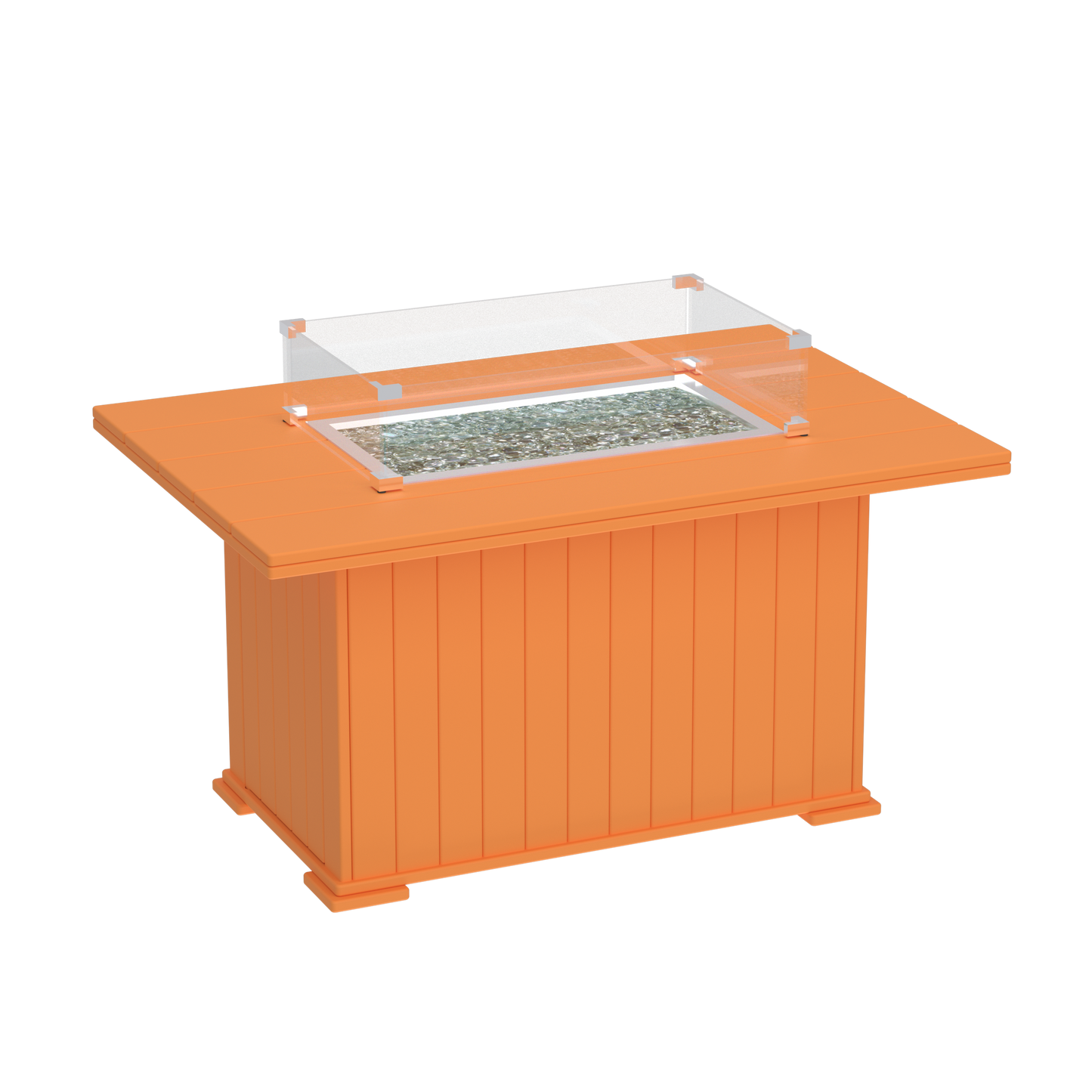 Modern Outdoor Rectangle Fire Table