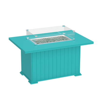 Modern Outdoor Rectangle Fire Table
