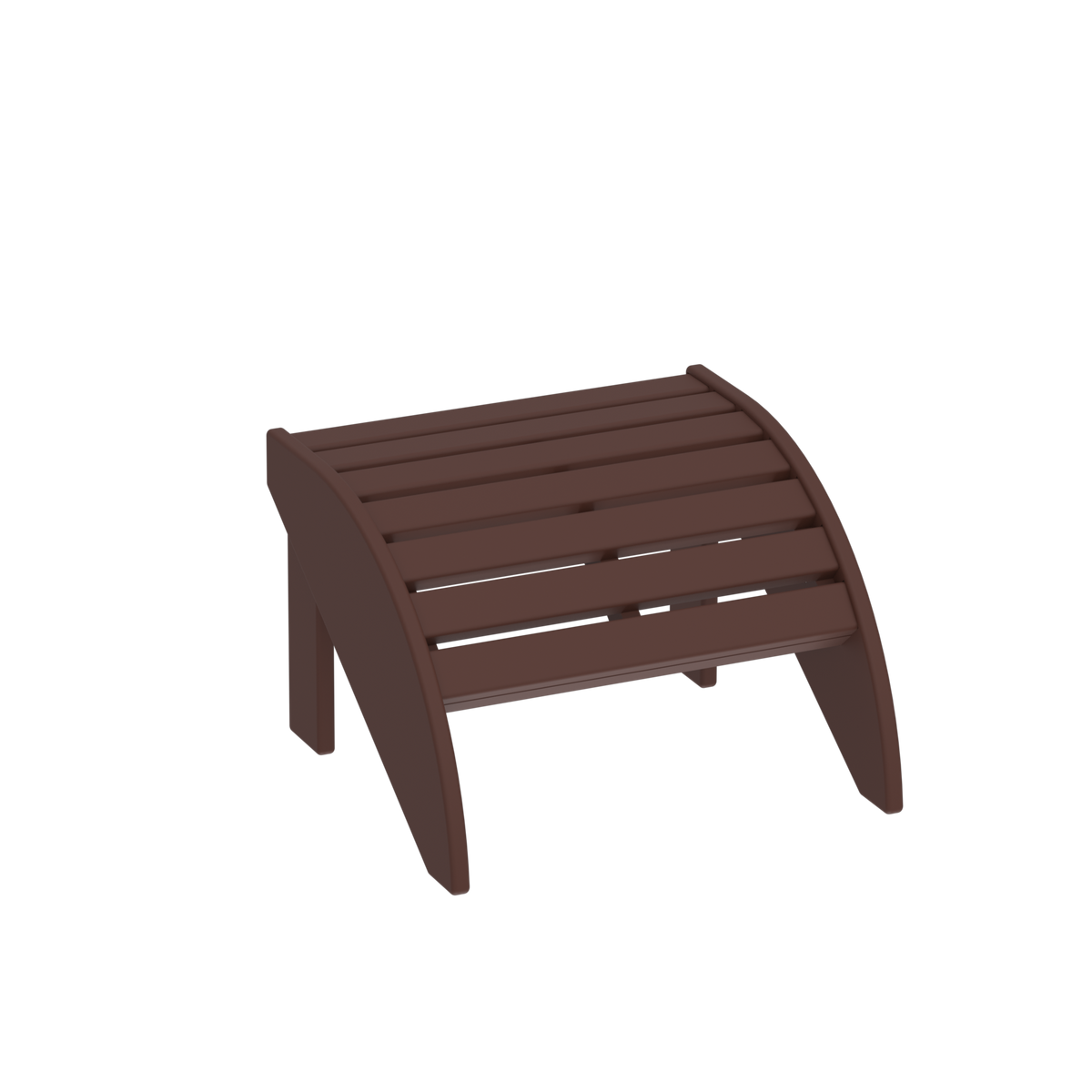 Modern Outdoor Round Muskoka Footstool