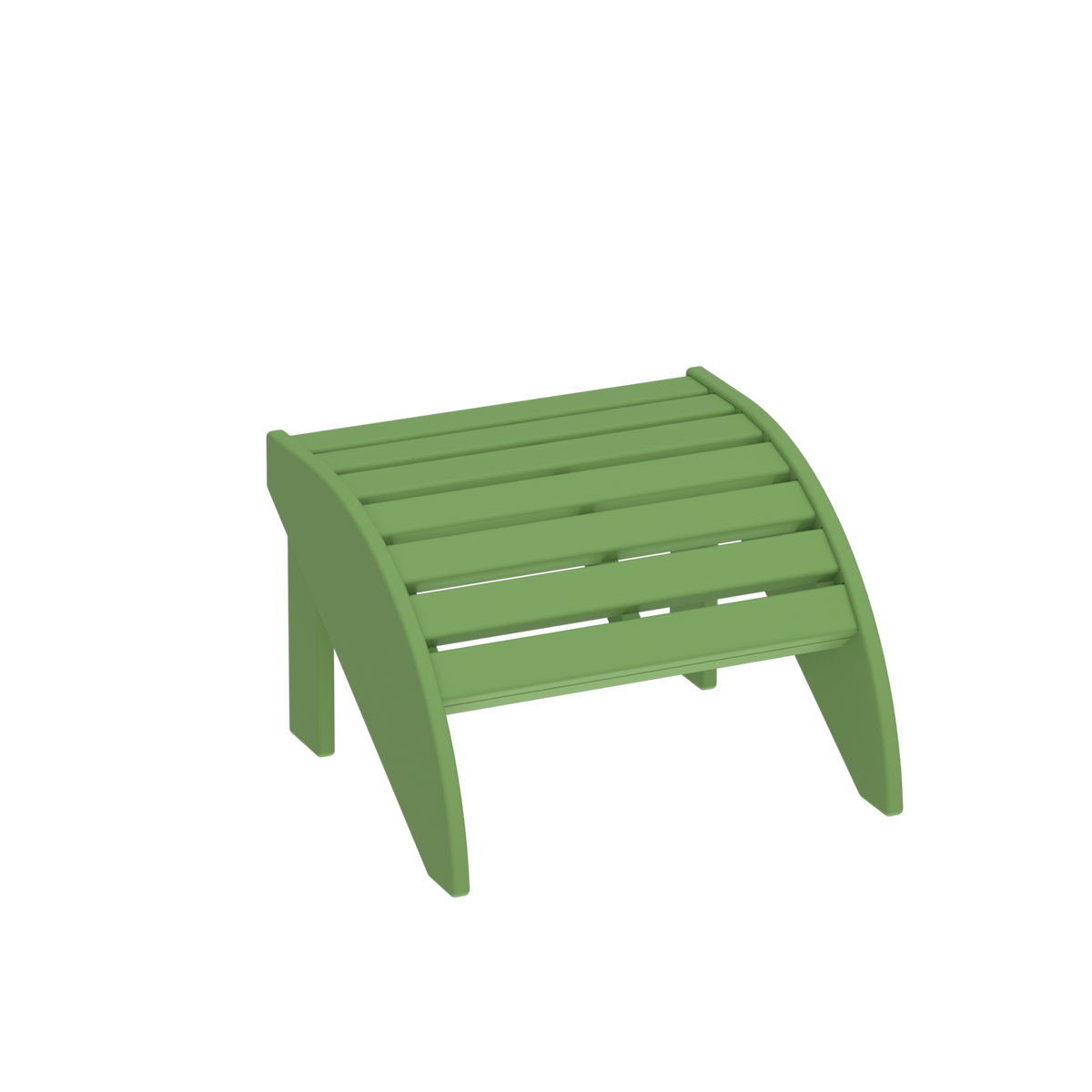 Modern Outdoor Round Muskoka Footstool