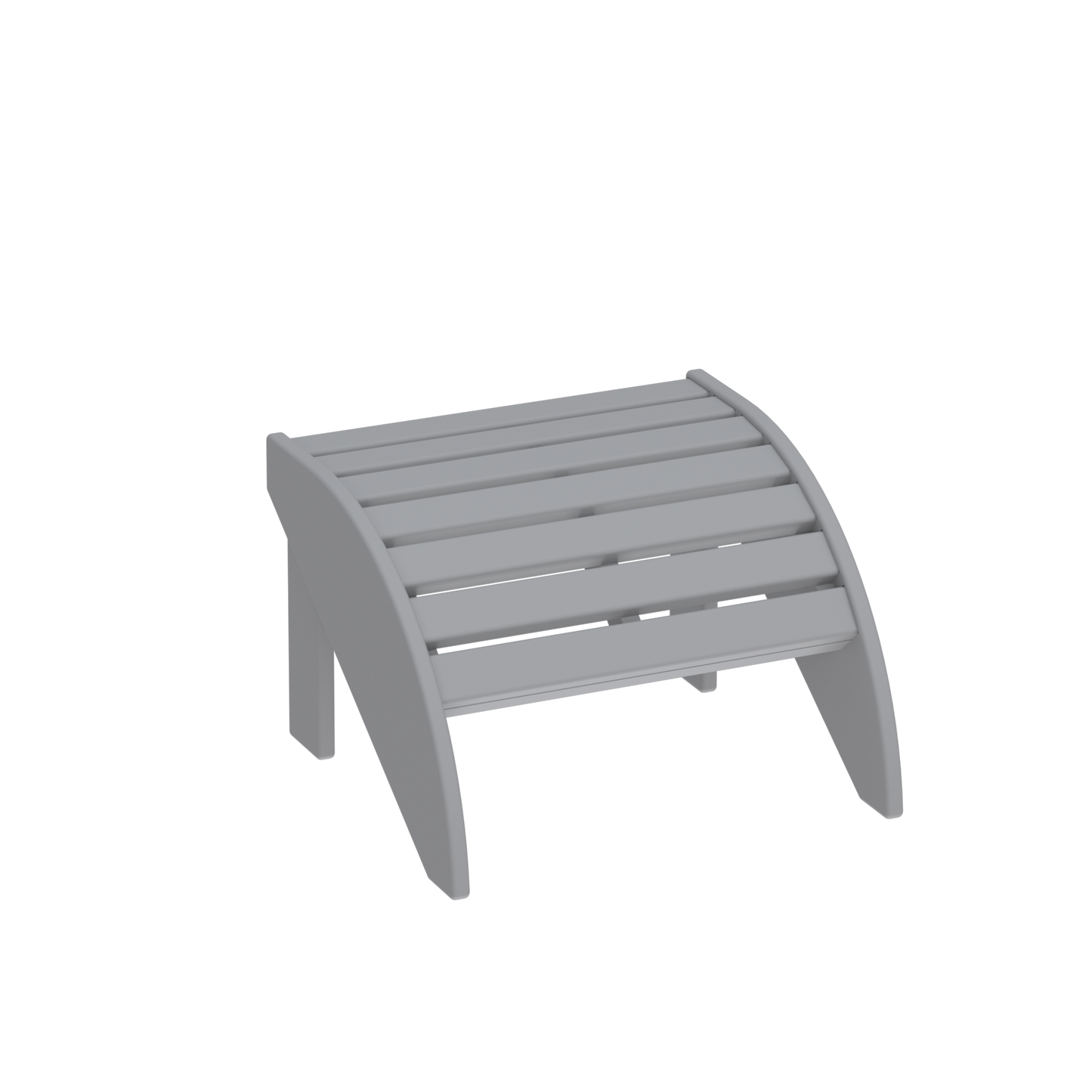 Modern Outdoor Round Muskoka Footstool
