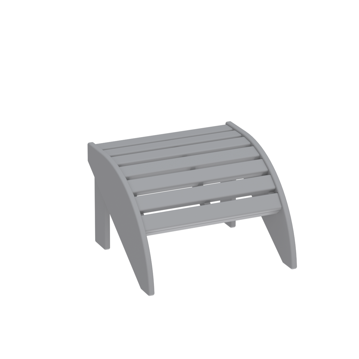 Modern Outdoor Round Muskoka Footstool