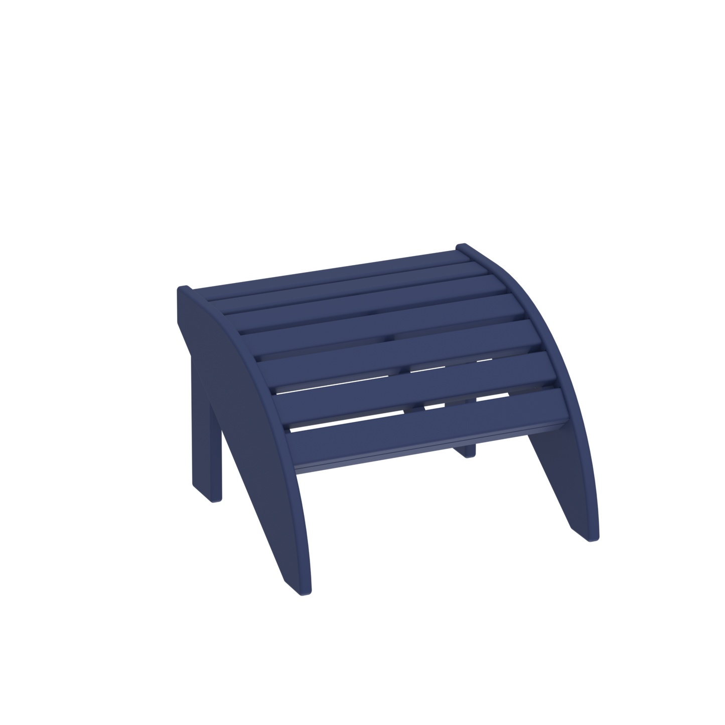 Modern Outdoor Round Muskoka Footstool