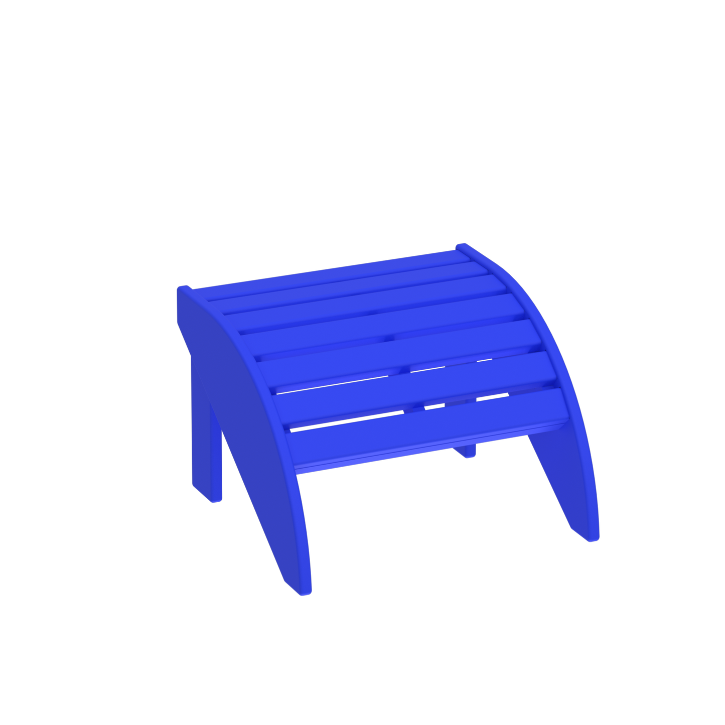 Modern Outdoor Round Muskoka Footstool
