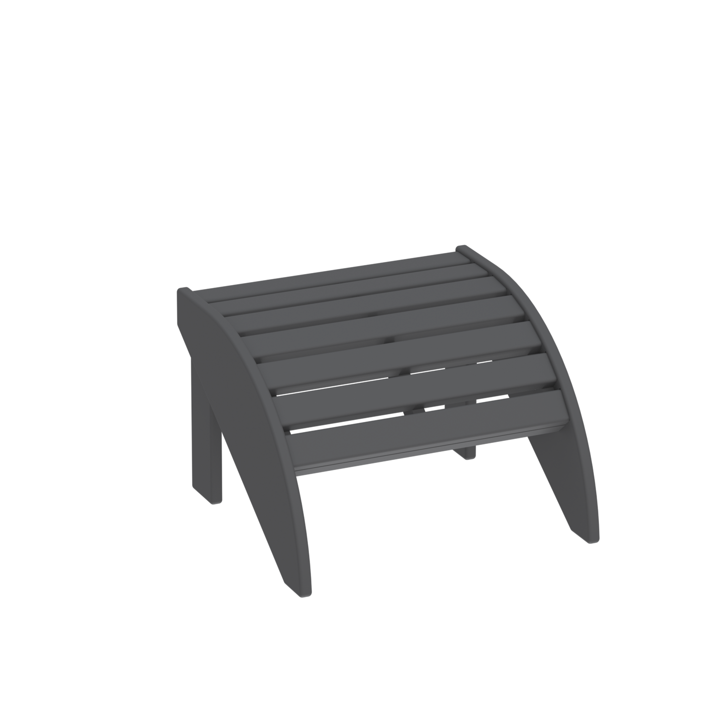 Modern Outdoor Round Muskoka Footstool
