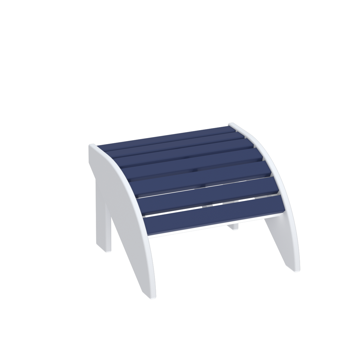 Modern Outdoor Round Muskoka Footstool
