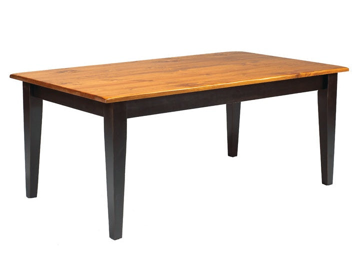 Rustic Harvest Table 42"Dx72"Wx30"H
