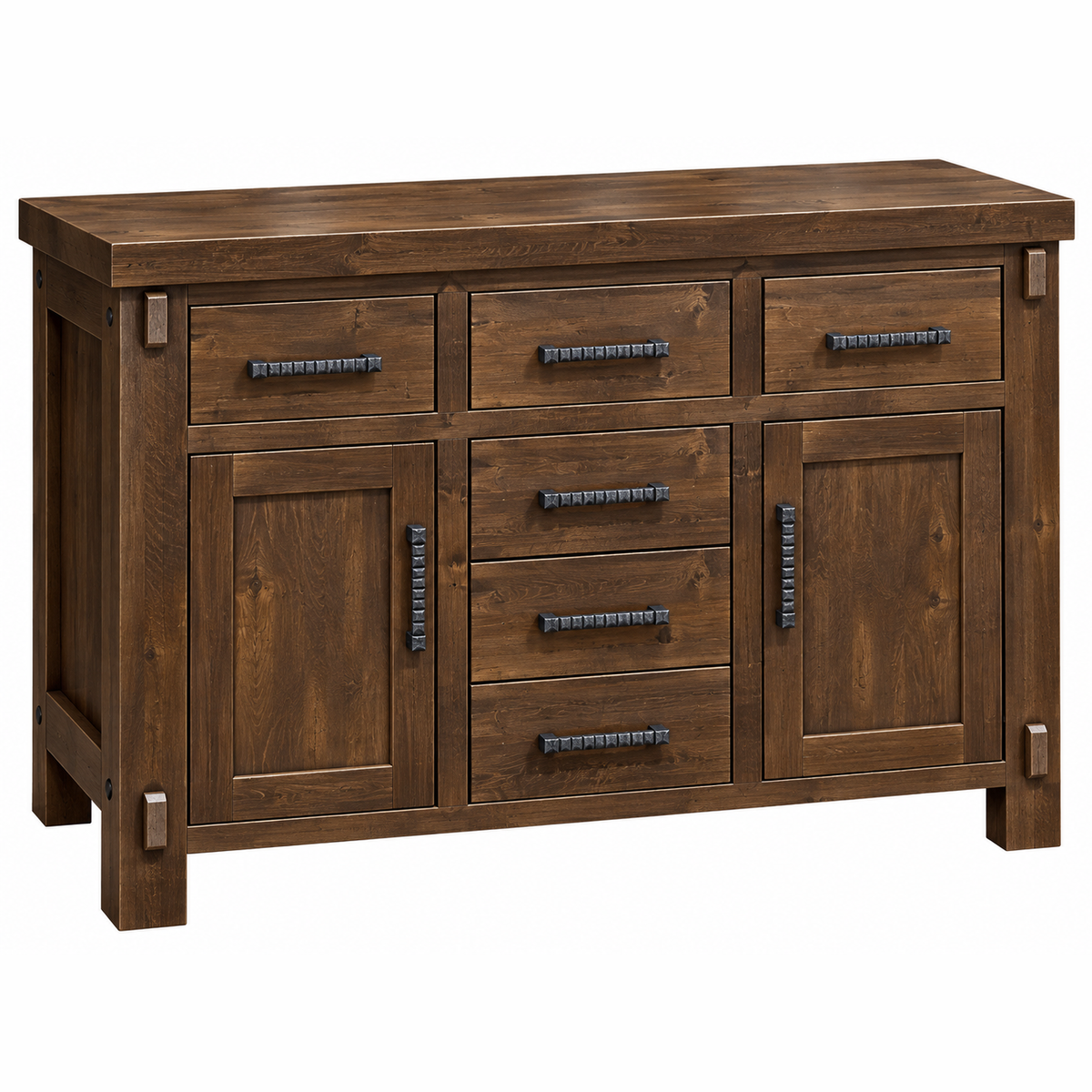 Austin  52" Sideboard W/ Drawers In Middle