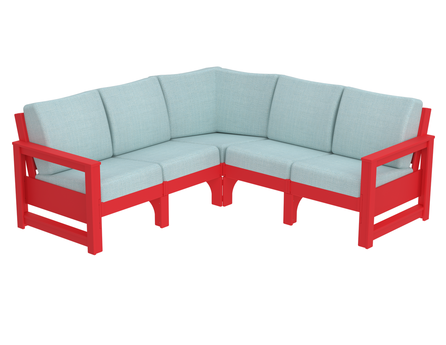 Modern Outdoor 5 Seater Sectional