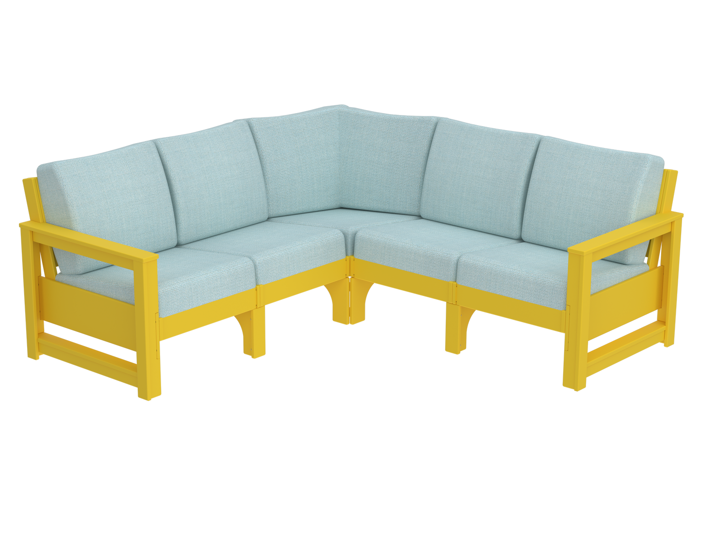 Modern Outdoor 5 Seater Sectional