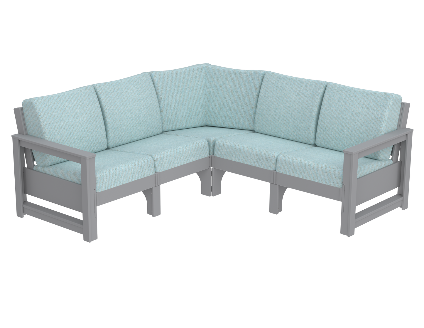 Modern Outdoor 5 Seater Sectional