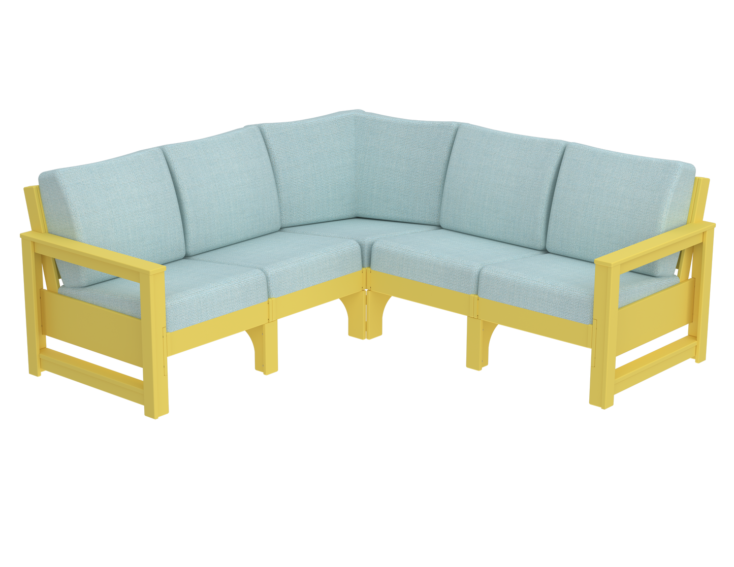 Modern Outdoor 5 Seater Sectional