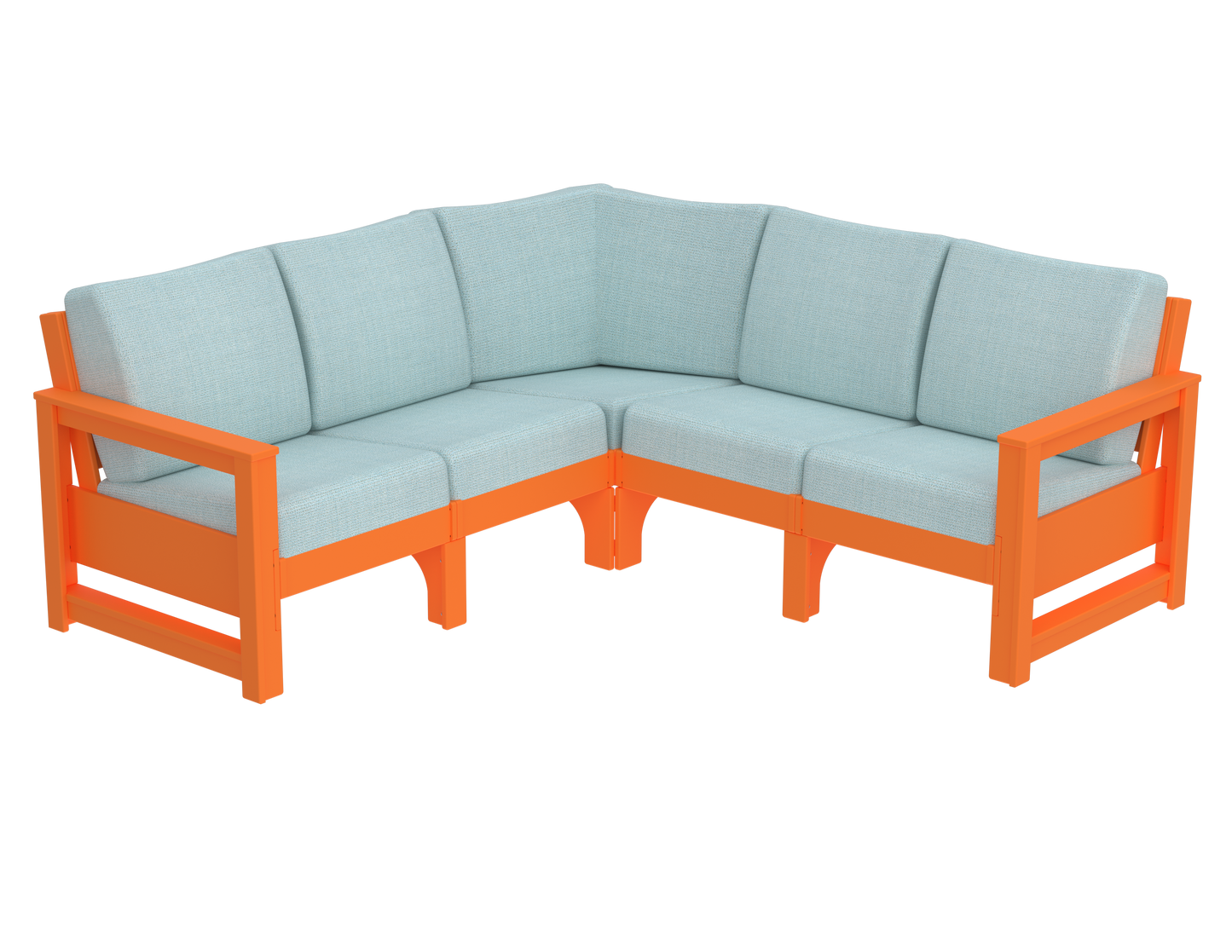 Modern Outdoor 5 Seater Sectional