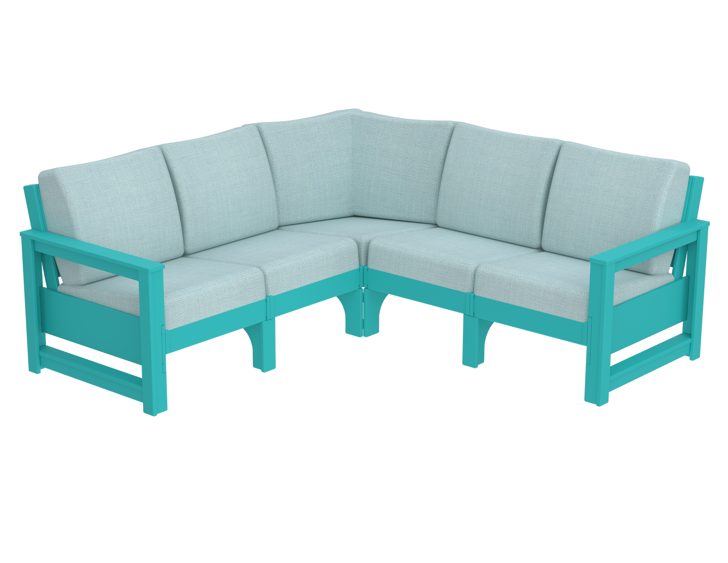 Modern Outdoor 5 Seater Sectional