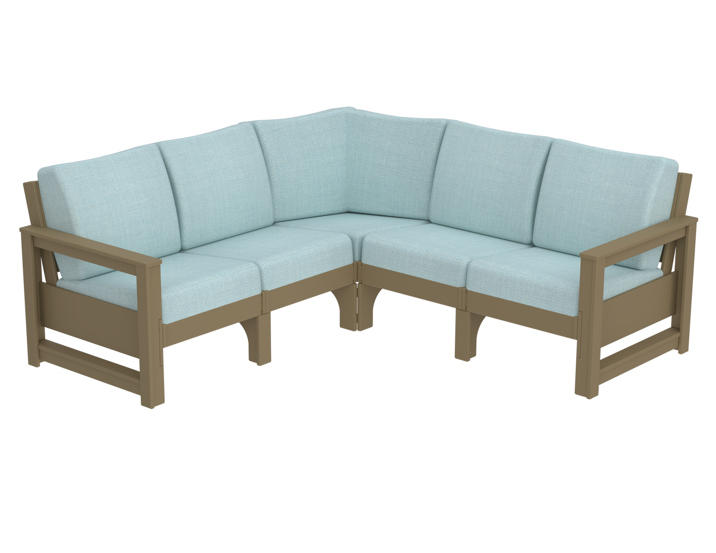Modern Outdoor 5 Seater Sectional