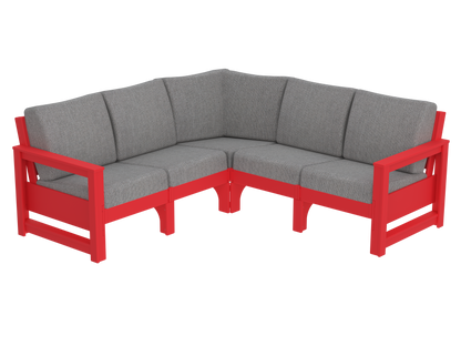 Modern Outdoor 5 Seater Sectional