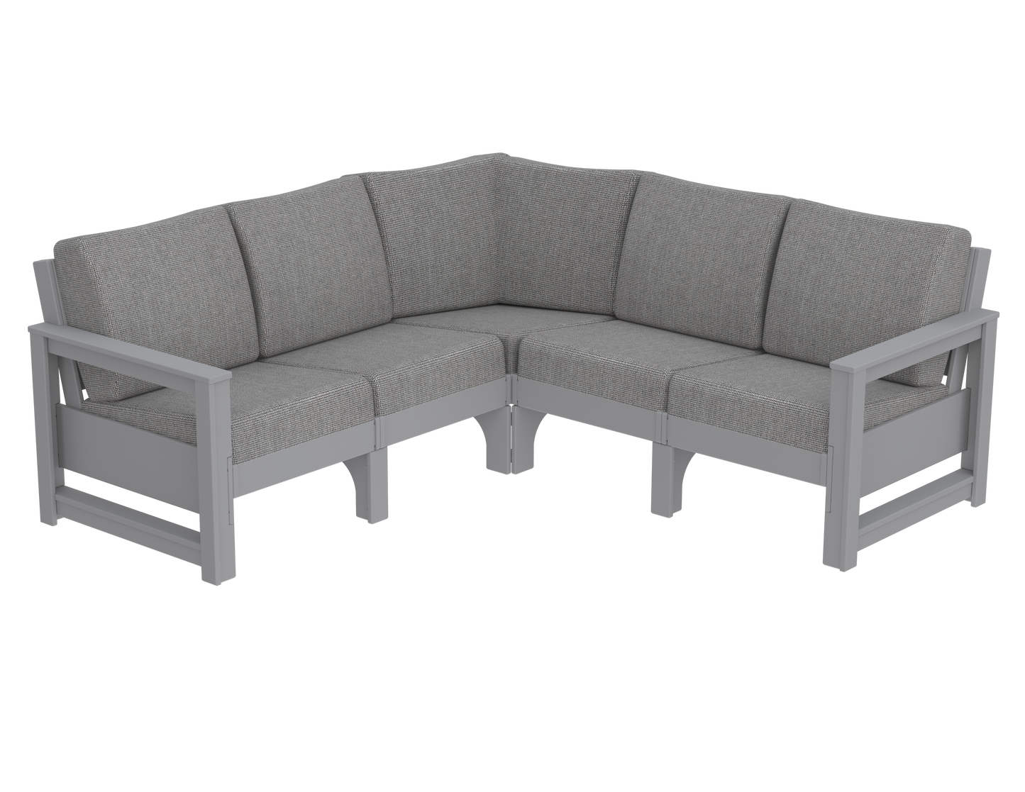 Modern Outdoor 5 Seater Sectional